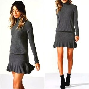 NWOT$178 Bailey 44 Anastasia Wool Blend Turtleneck Sweater Dress Size Medium